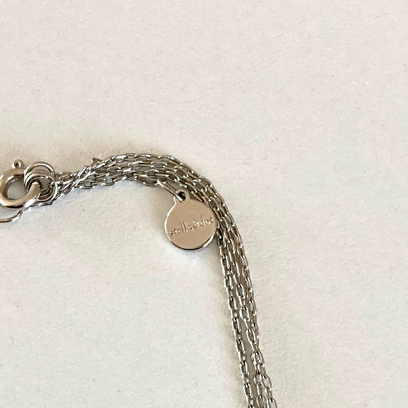 Stella & Dot Pavé Chevron Necklace - Silver - Picture 8 of 11